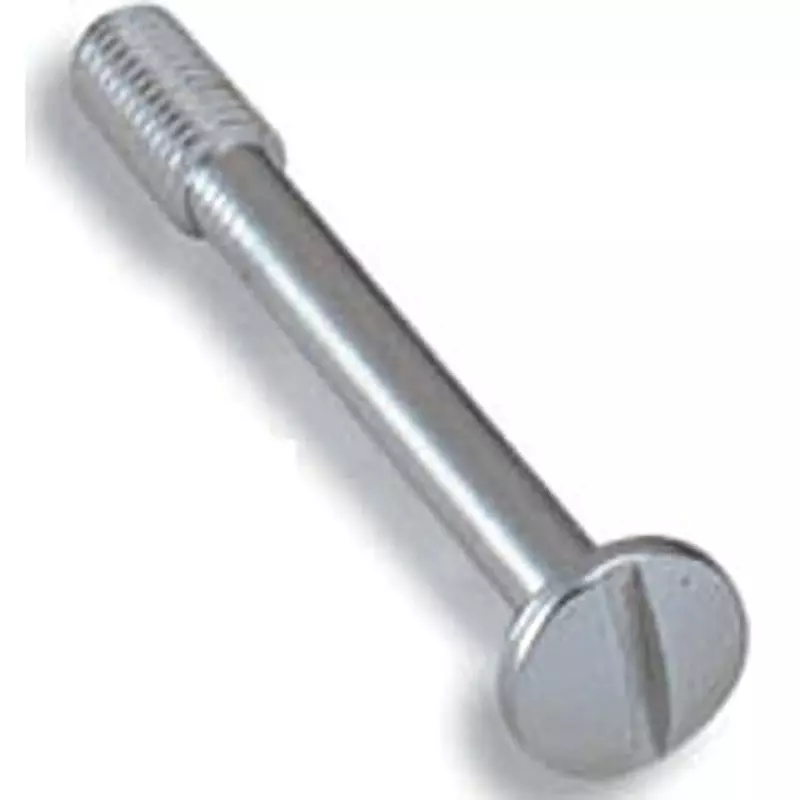 TAKIGEN Slotted Push Screw Chrome Plating 24 g, C-281-M8-10