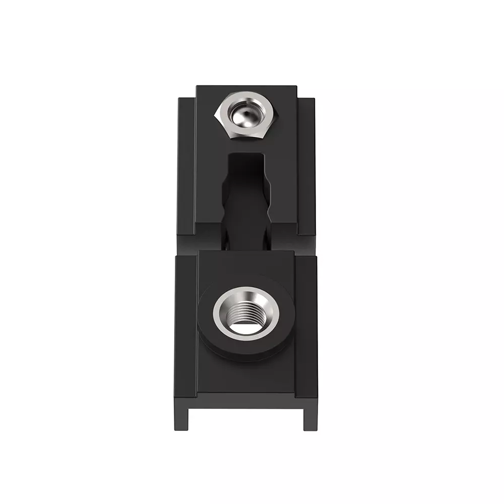 AIDO XL-C Hold Open Unit Matt Black for XL-C 3023 Slide Channel, XL-C 1016
