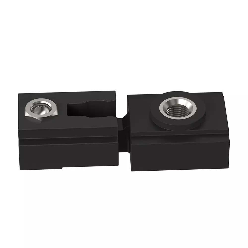 AIDO XL-C Hold Open Unit Matt Black for XL-C 3023 Slide Channel, XL-C 1016
