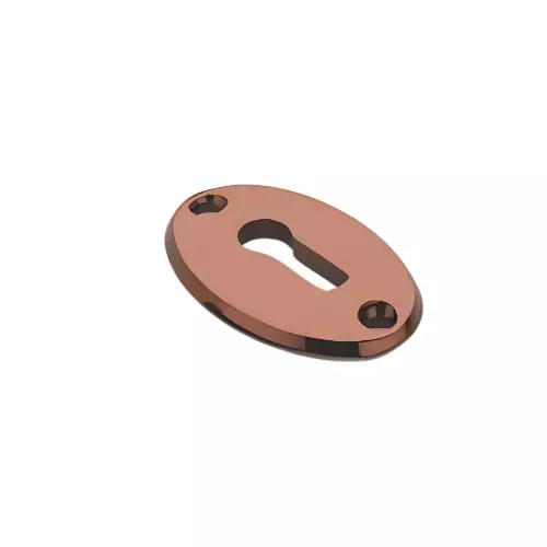 Altitude Key Hole Standard Size Metal Body R.Gold Finish for Sliding Doors, Wardrobes, Cabinets, 705