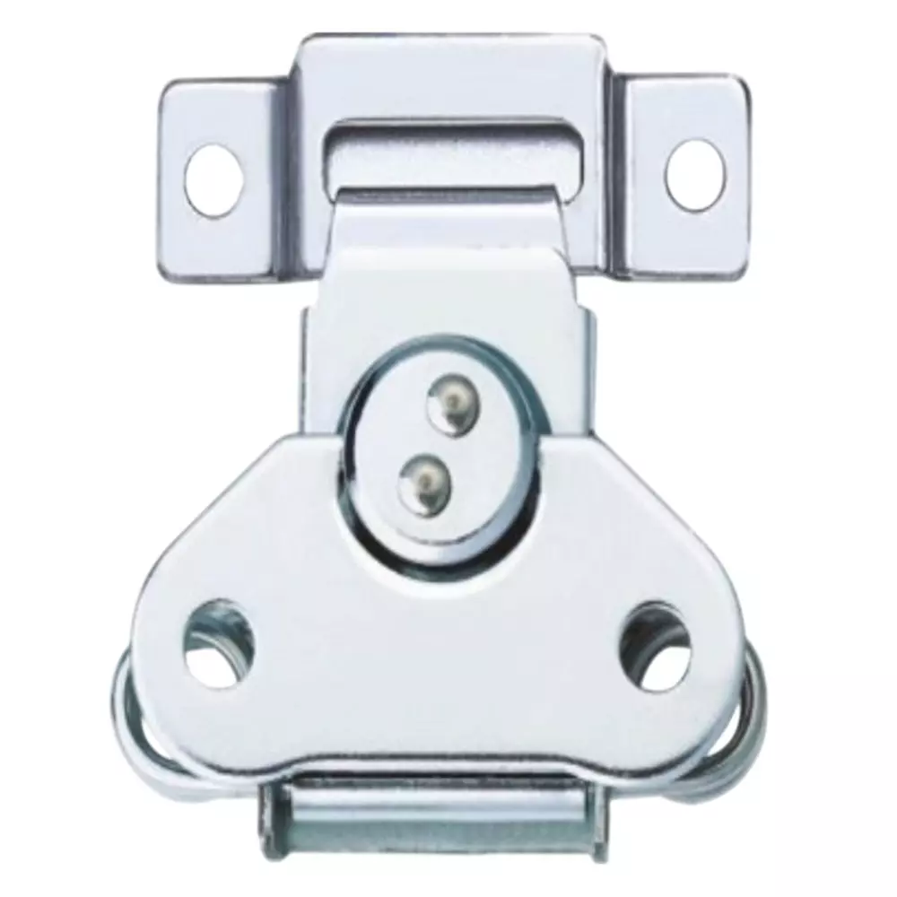 Le CAM Butterfly Catch Medium Size Mild Steel Silver For Flight Case, BFLK 02