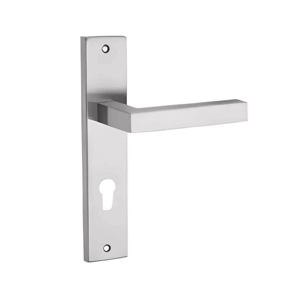 GEZE Plate Size 8 inch (20.32 cm), Lock Hole Centre 48 mm, SS Finish Stainless Steel 304 Body, 8116415