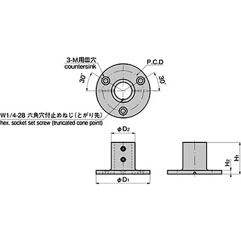 TAKIGEN Stainless Steel Pipe Holder, A-1395-15-2