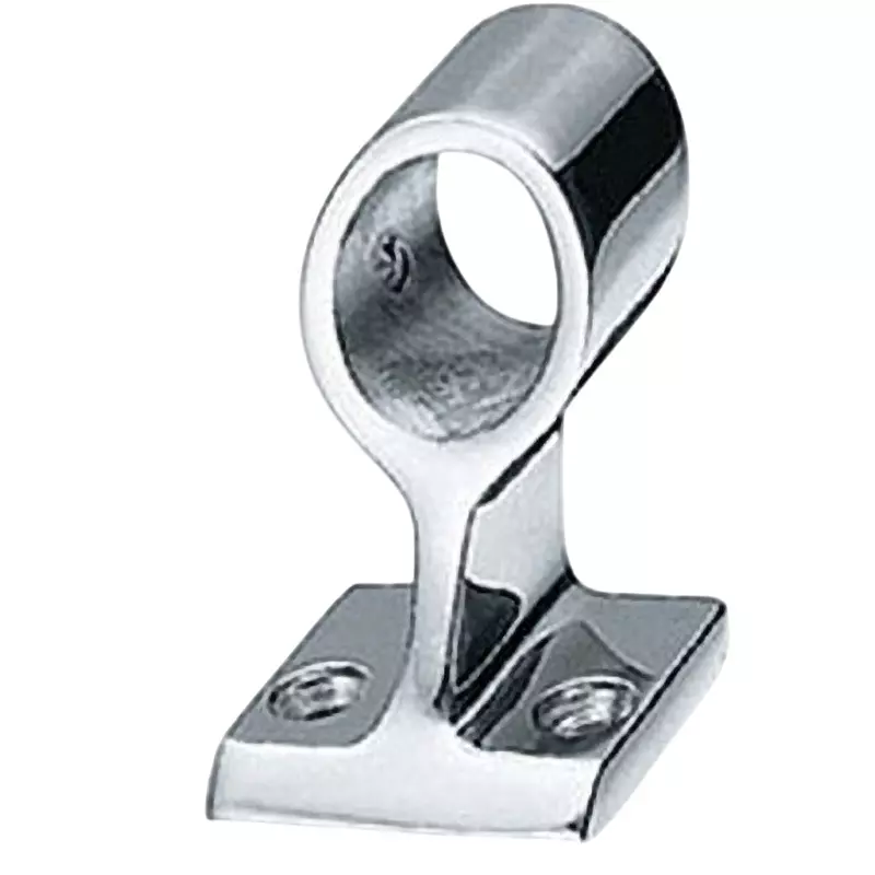 TAKIGEN Stainless Steel Pipe Holder Silver, A-1395-4-L