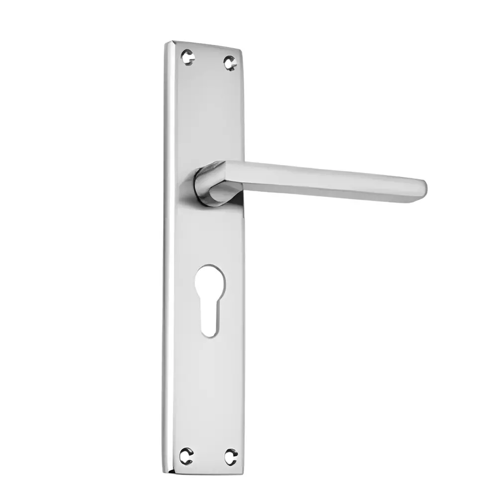 GEZE Plate Size 10 inch (25.4 cm), Lock Hole Centre 85 mm, SS Finish Stainless Steel 304 Body, 8116417