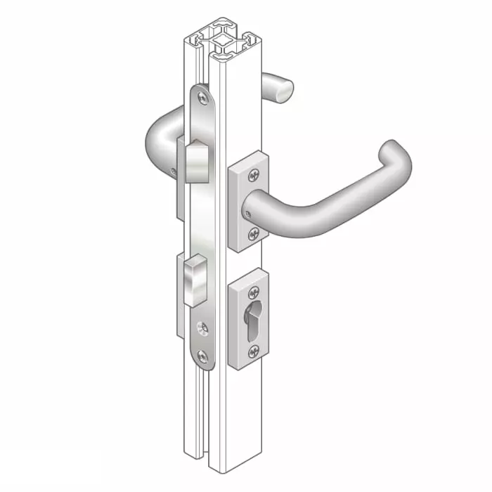 Bosch Rexroth Steel Standard Lock, 40 x 40 mm Strut Profile, 3842553638