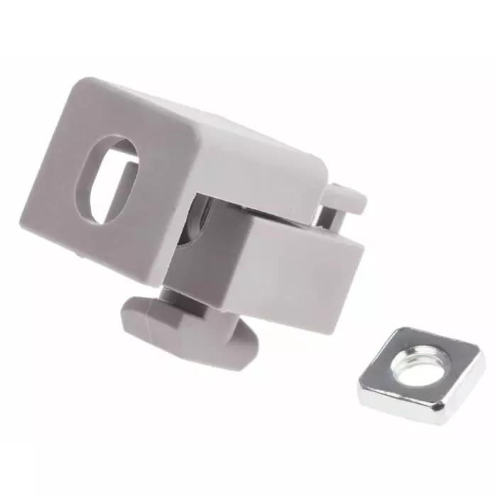 Bosch Rexroth PP Variofix Block, MGE, 6 mm Slot, 20 mm Strut Profile, 3842548836 (Pack of 10)