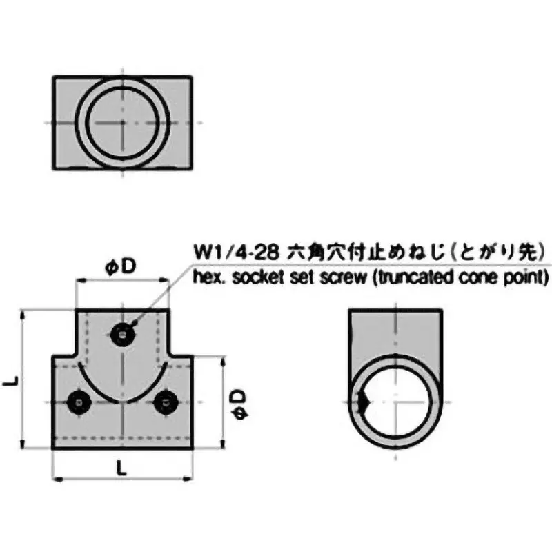 TAKIGEN Stainless Steel Pipe Holder, A-1395-11-2