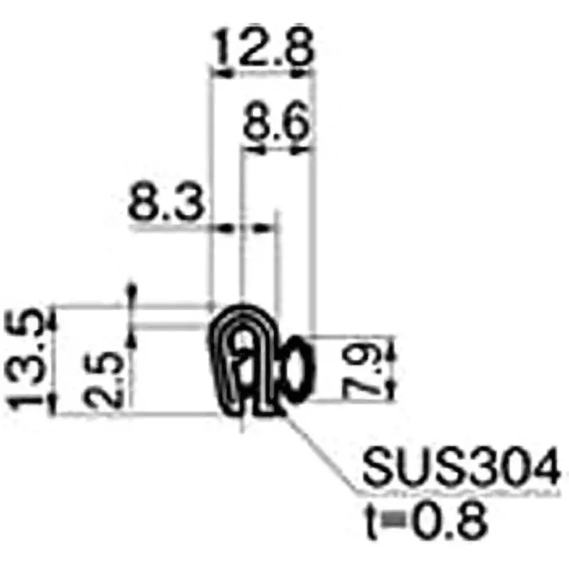 TAKIGEN One-Touch Packing Silicone Gray 0.5-2.5 mm Suitable Plate Thickness, FC-779-Si-1-1(1m)