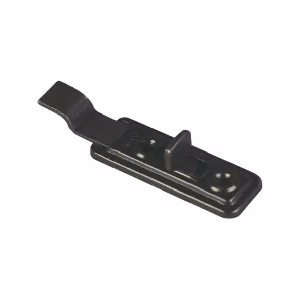 Ebco Cupboard Latch Cranked Type, Zinc Black Finish, Size 56 mm and Metal Body, LC-56 (Pack of 200)