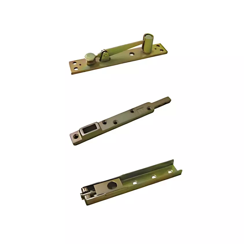 Ebco Floor Spring Door Accessories Plated Finish Golden Color Metal Body, DFS-A2