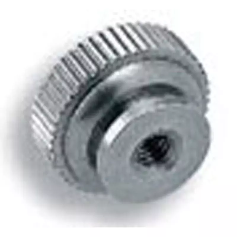 TAKIGEN Small Knurled Knob Round Stainless Steel 18 g, A-1040-15