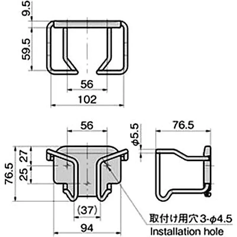 TAKIGEN Stainless Steel CCID Holder Barrel Polishing, C-1459-1