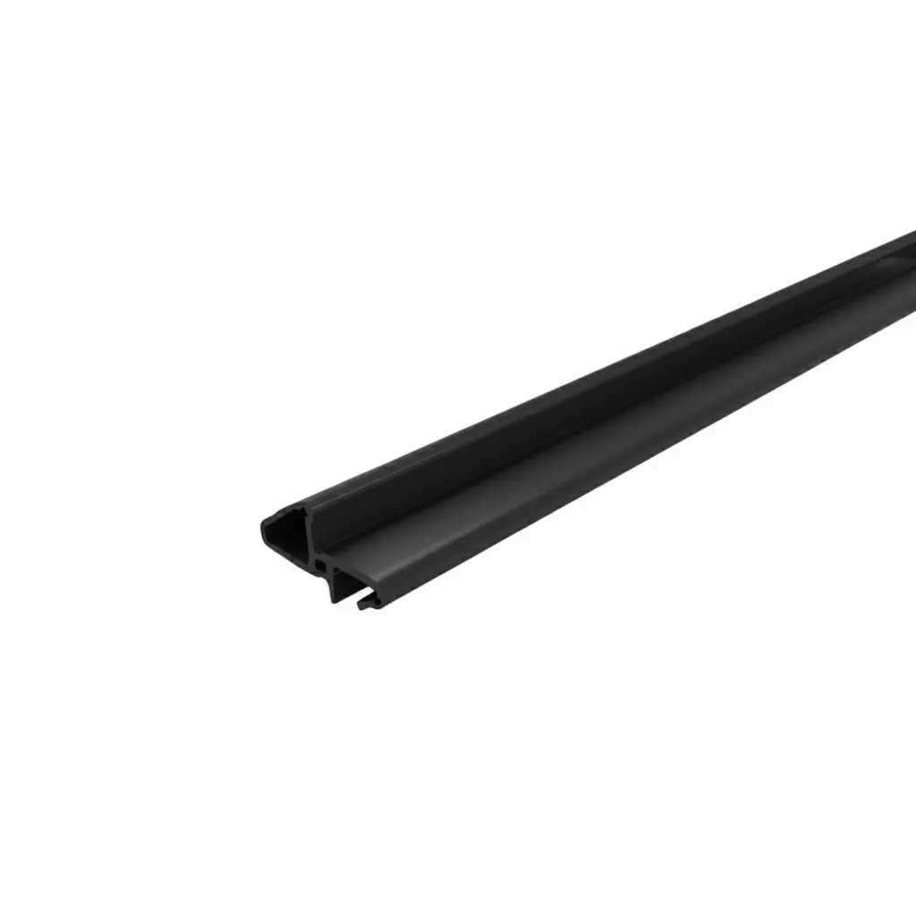 Ebco Door Seal Profile Anthracite Finish, 3 m Length for 18 mm Thickness Doors, DSP-AT