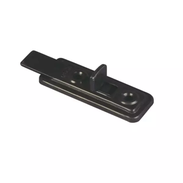 Ebco Cupboard Latch Straight Type, Zinc Black Finish, Size 56 mm and Metal Body, LS-56 (Pack of 250)