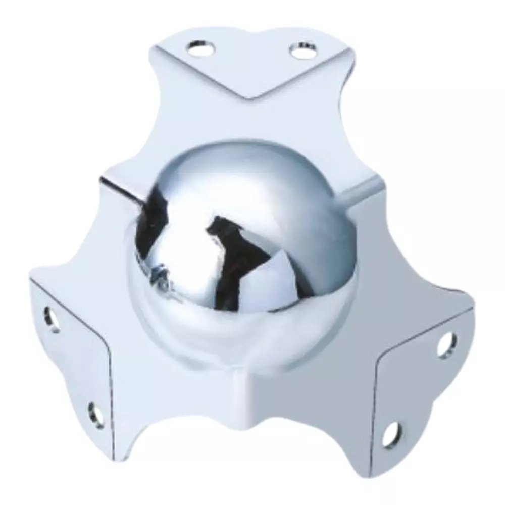 Le CAM Ball Big Size Metal Silver For Flight Case, BALL 001