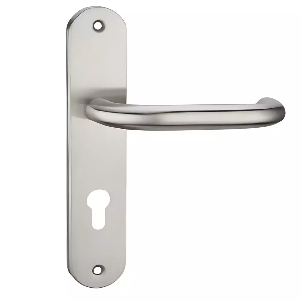 GEZE Plate Size 10 inch (25.4 cm), Lock Hole Centre 85 mm, SS Finish Stainless Steel 304 Body