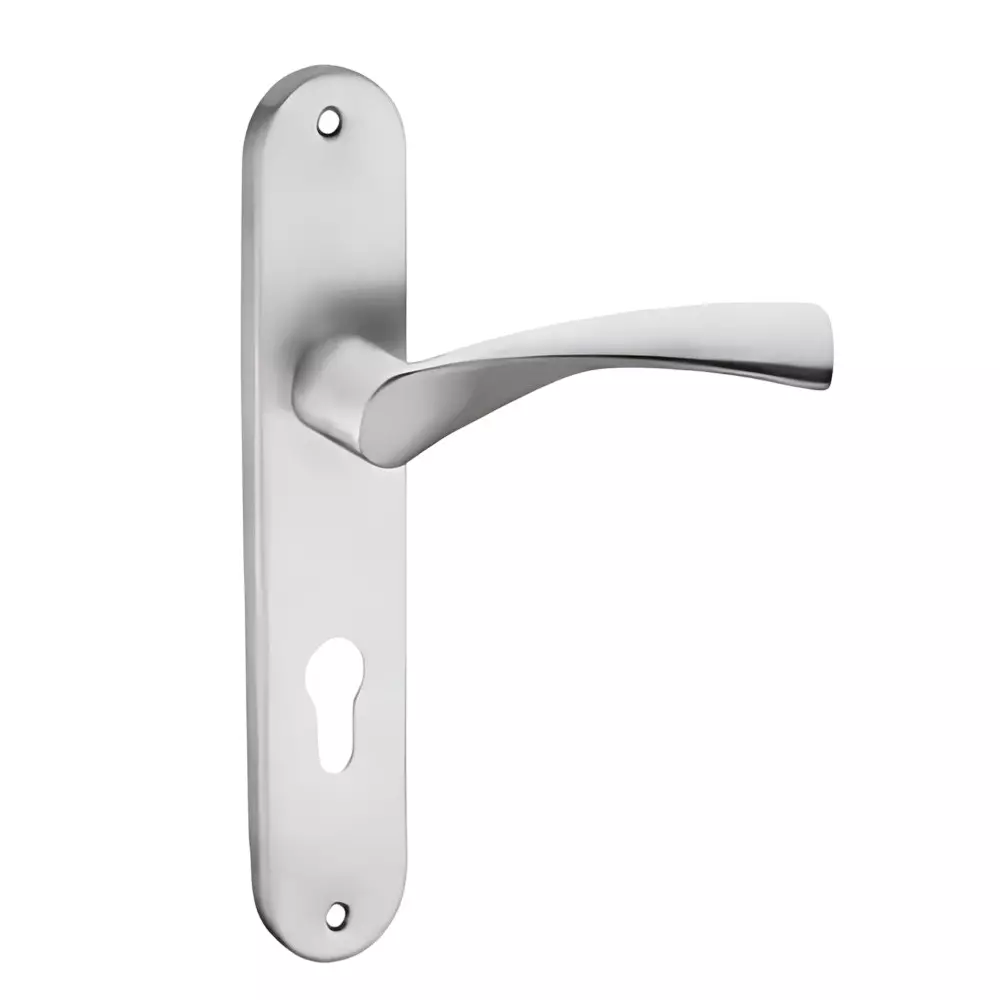 GEZE Plate Size 8 inch (20.32 cm), Lock Hole Centre 48 mm, SS Finish Stainless Steel 304 Body, 8116427
