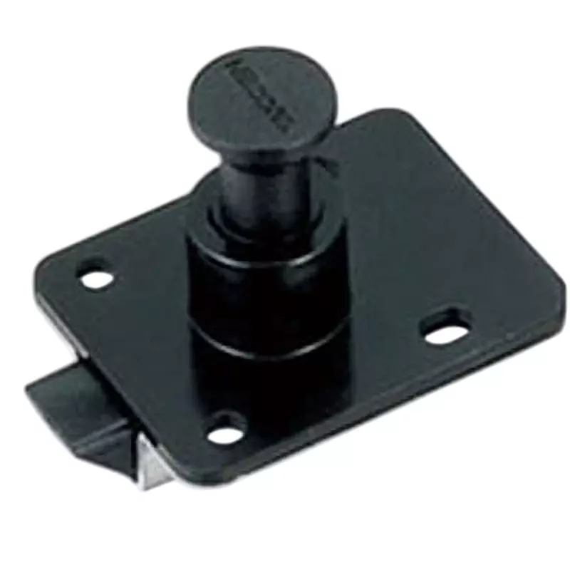TAKIGEN Button Latch Aluminum Plate Alumite Treatment 25 g, C-216-A