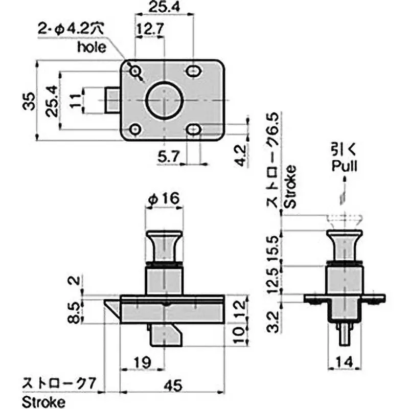 takigen-button-latch-aluminum-plate-alumite-treatment-25-g-c-216-a