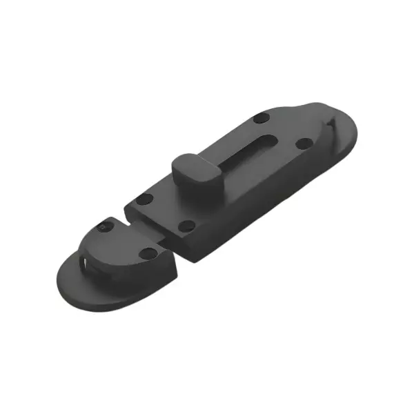 Altitude Baby Latch Standard Size Metal Body Black Finish for Sliding Doors, Wardrobes, Cabinets, BB-004