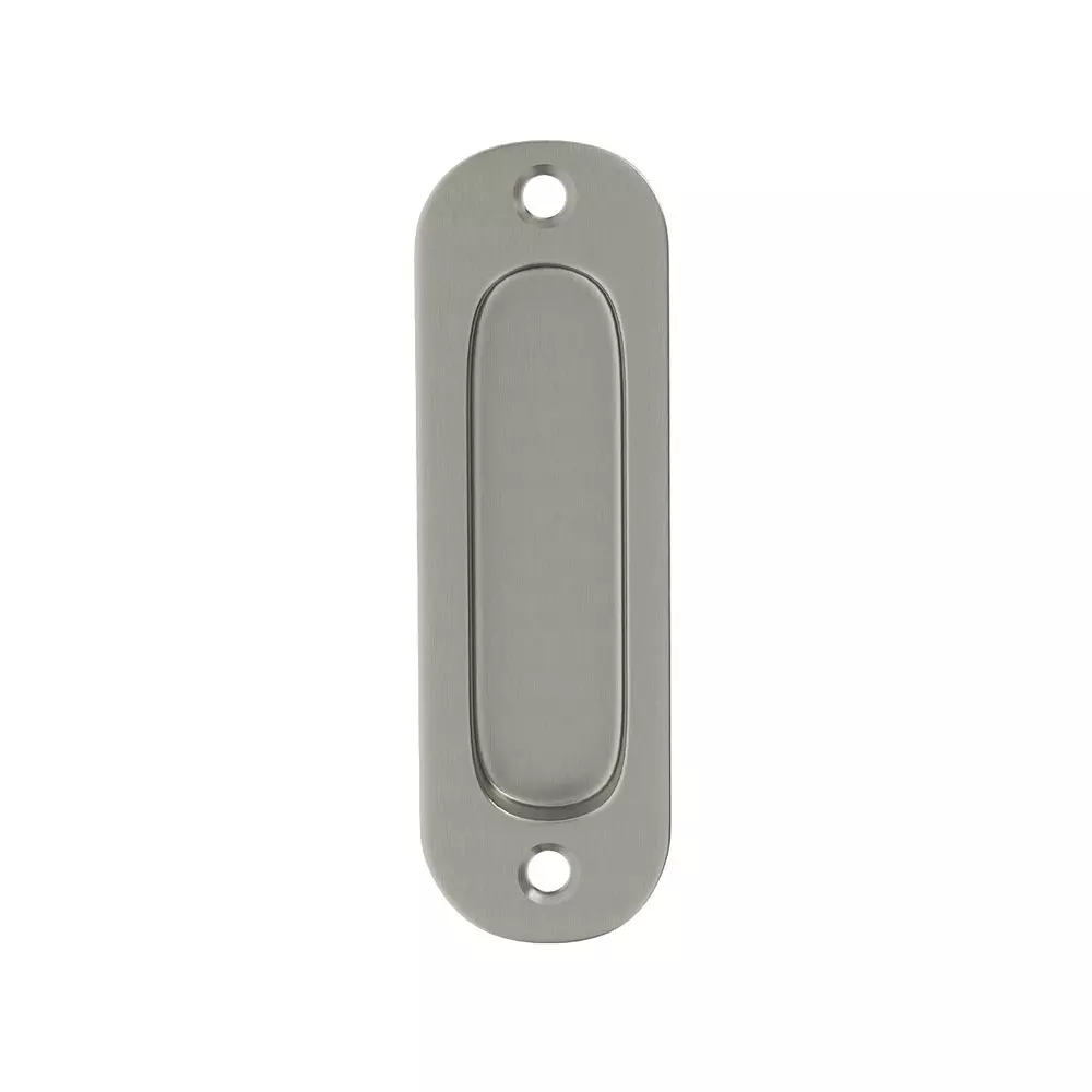 AIDO XL-C 3014A Satin Chrome Finish Oval Flush Pull