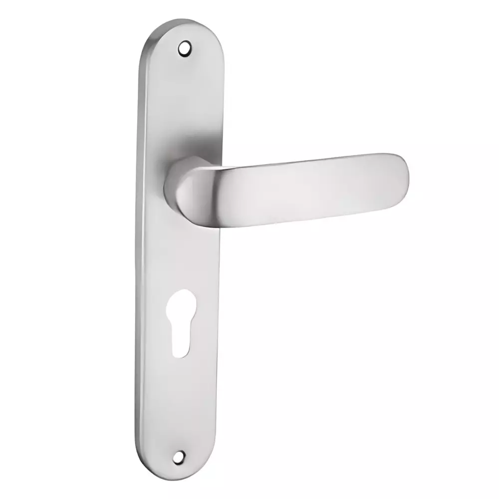 GEZE Plate Size 8 inch (20.32 cm), Lock Hole Centre 48 mm, SS Finish Stainless Steel 304 Body, 8116430