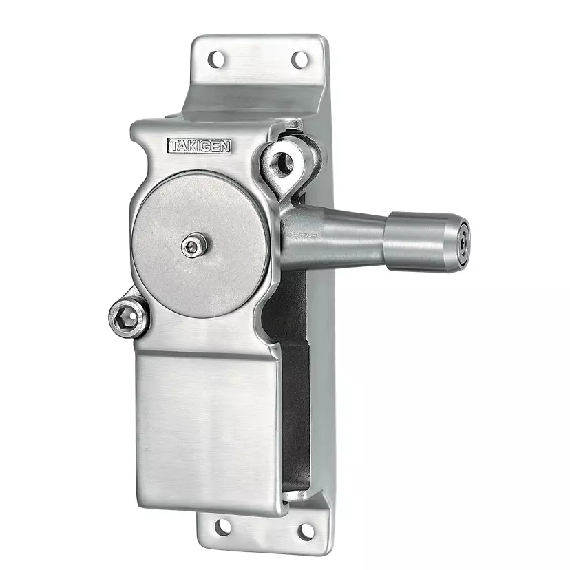 TAKIGEN Stainless Steel Large Roller Tightening Handle Left Opening, FA-1837-RA-L