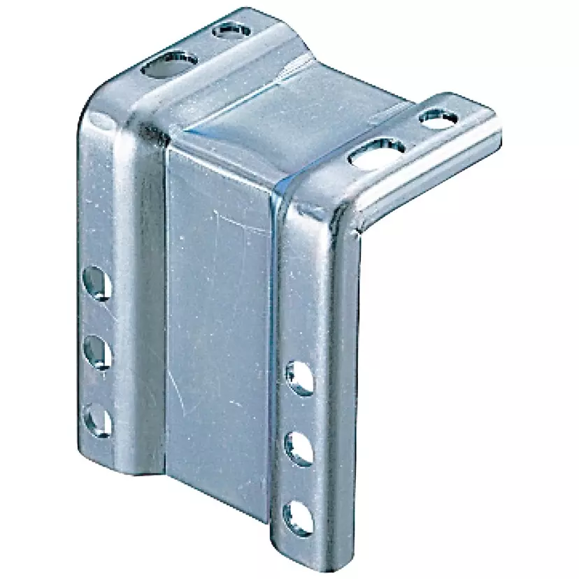 TAKIGEN Door Stopper L-Shaped Attachment Zinc Plating Chromate Treatment, K-900A-S1