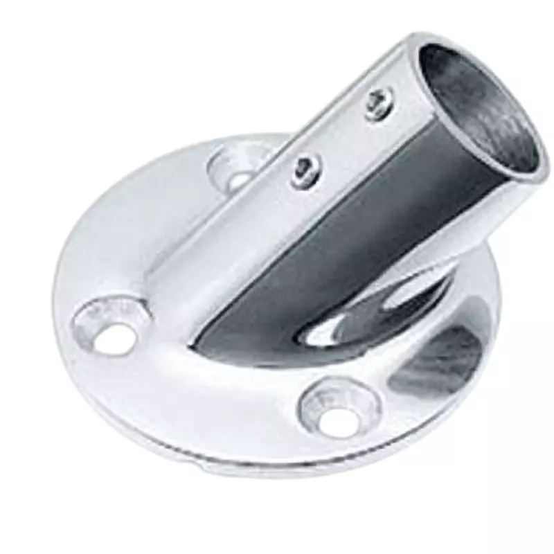 TAKIGEN Stainless Steel Pipe Holder Silver, A-1395-13-1