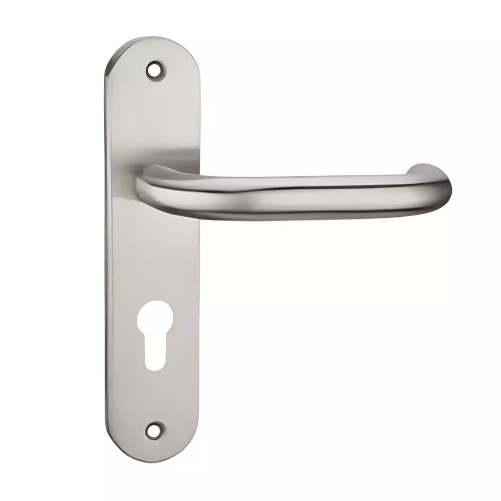 GEZE Plate Size 8 inch (20.32 cm), Lock Hole Centre 48 mm, SS Finish Stainless Steel 304 Body