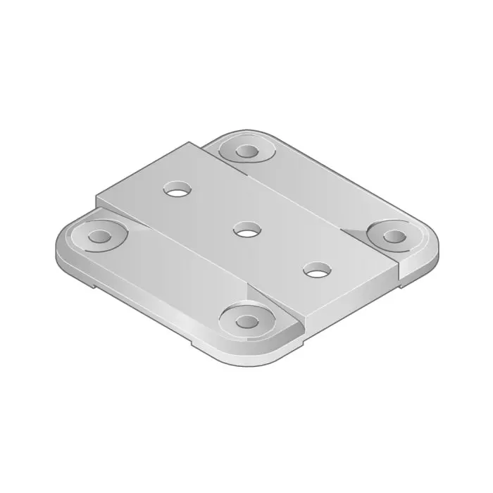 Bosch Rexroth Aluminium Base Plate, 15 x 135 x 135 mm, 3842516175