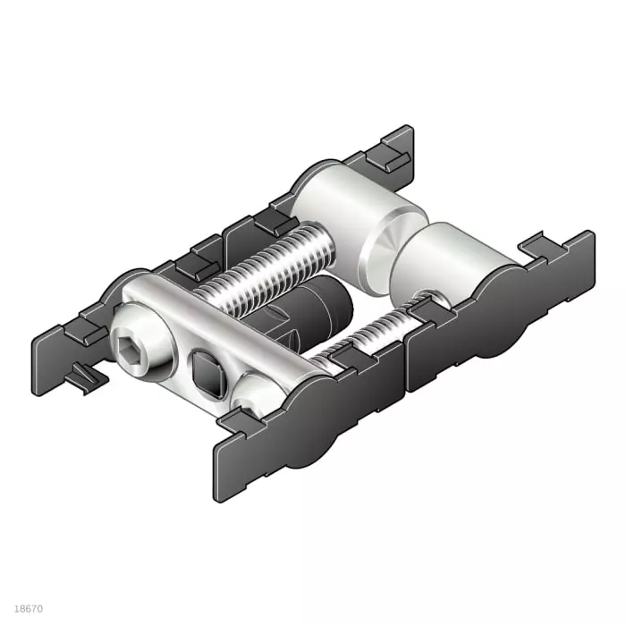 Bosch Rexroth Profile Connector, 10 mm Slot, 3842554444