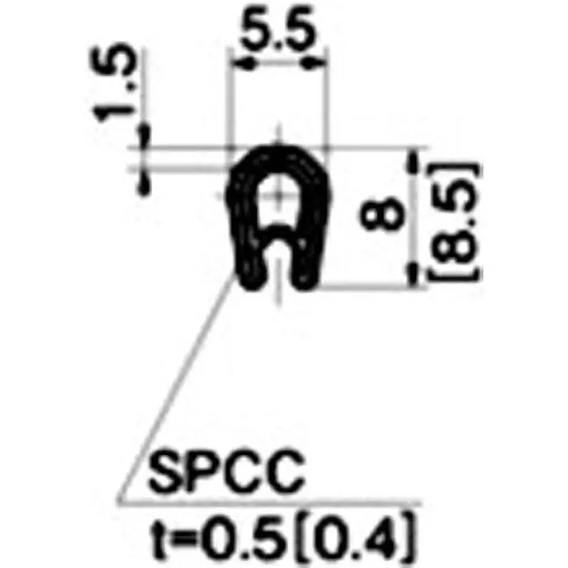 TAKIGEN One-Touch Packing Polyvinyl Chloride, FC-779-1-3-PVC Gray(1m)