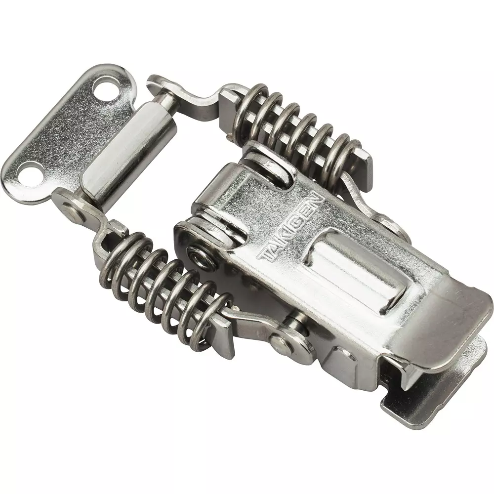 TAKIGEN Stainless Steel Catch Clip with Lock, C-1007-12