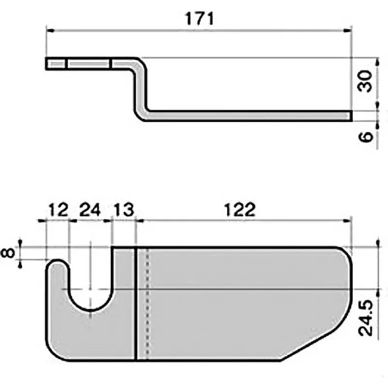 TAKIGEN Stainless Steel Hook Fastener, C-1861-S-1