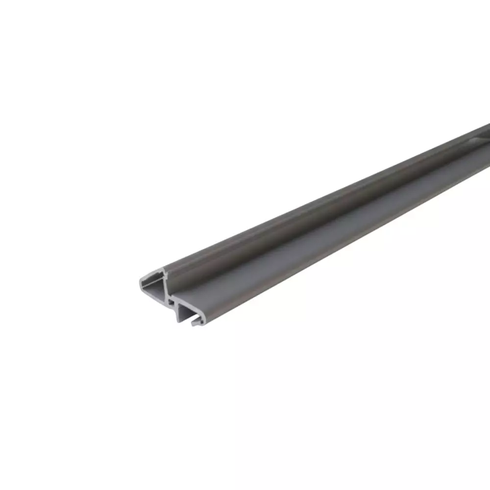 Ebco Door Seal Profile Silver Finish, 3 m Length for 18 mm Thickness Doors, DSP-SL