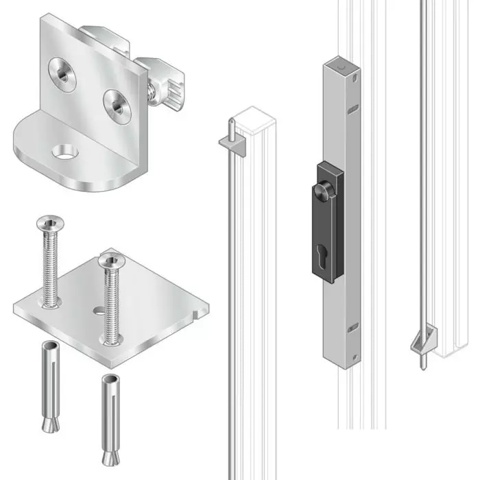 Bosch Rexroth Stainless Steel Panel, 10 mm Slot, 3842526787