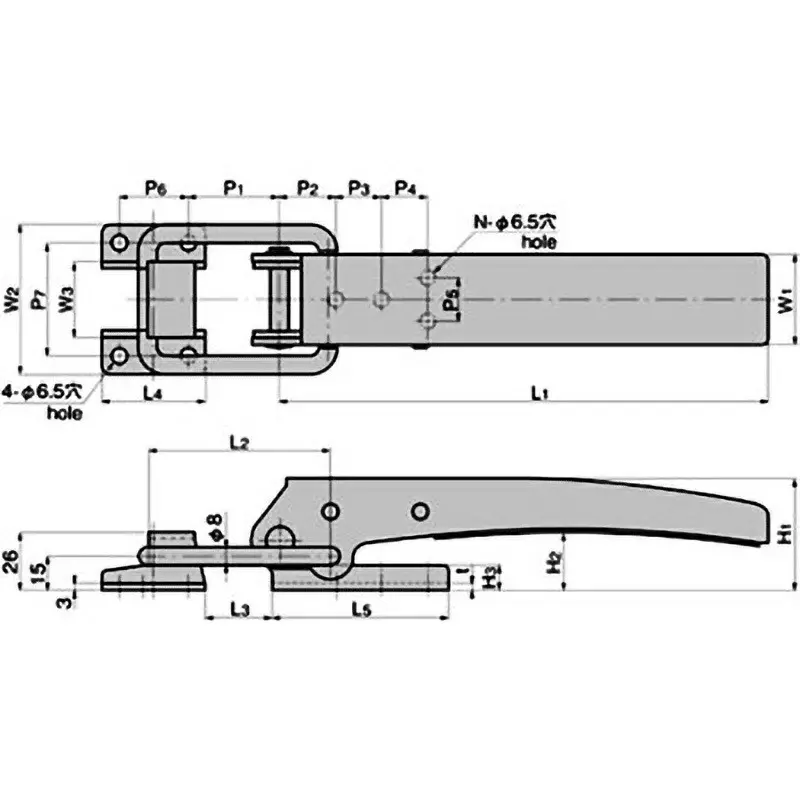 TAKIGEN Large Catch Clip, C-367-A-2