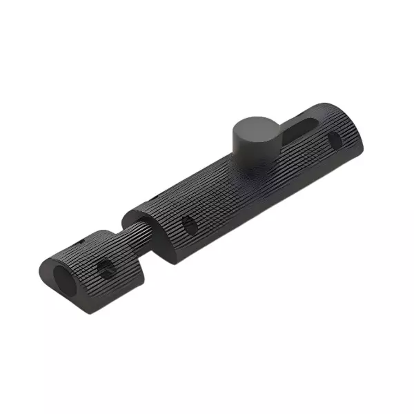 Altitude Baby Latch Size 4 inch (101.6 mm) Metal Body Matt Black Finish for Homes, Offices & Industrial Settings, BB-007