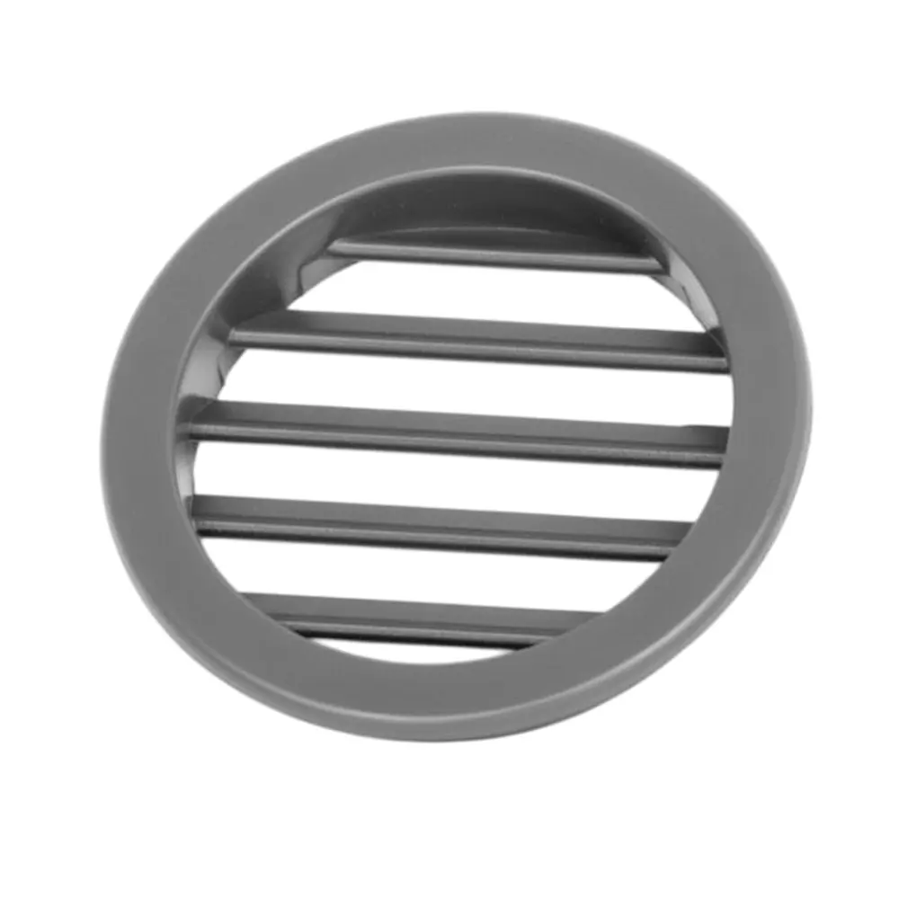 Ebco Ventilation Grill Round Shape Grey Finish, Size 40 mm for Cabinets and Drawers, VG40
