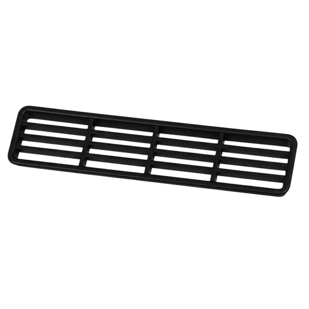 Ebco Ventilation Grill Rectangular Shape Black Finish, Size 34x168 mm for Cabinets and Drawers, VG34168