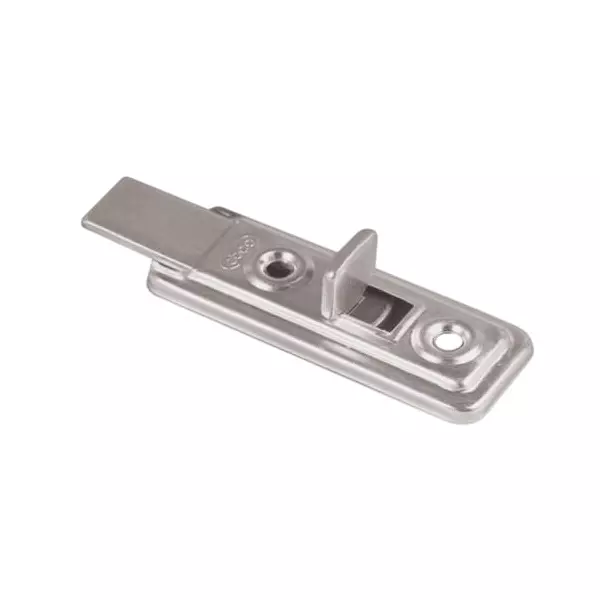 Ebco Cupboard Latch Straight Type, Zinc White Finish, Size 56 mm and Metal Body, LS-56 (Pack of 250)