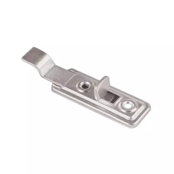 Ebco Cupboard Latch Cranked Type, SS Finish, Size 56 mm and Stainless Steel 304 Body, LC-56-SS (Pack of 200)