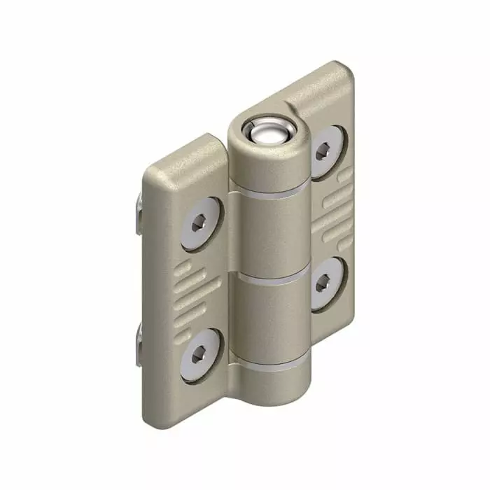 Bosch Rexroth Aluminium, Die Cast Aluminium Door Hinge, MGE, 6 mm Slot, 20 mm Strut Profile, 3842544525