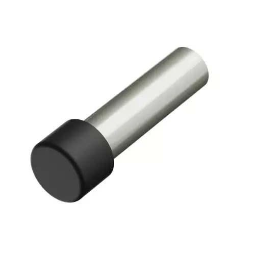 Ebco Door Buffer Brass Brushed Nickel Finish for Preventing Doors From Slamming Into Walls, DBB1-NB