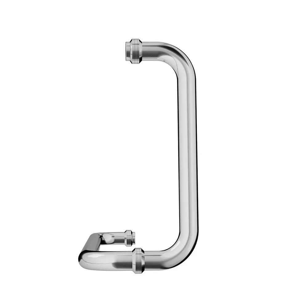 AIDO XL-C 8021A SS Polished Chrome Towel Rod with Handle (458x205x19 mm)