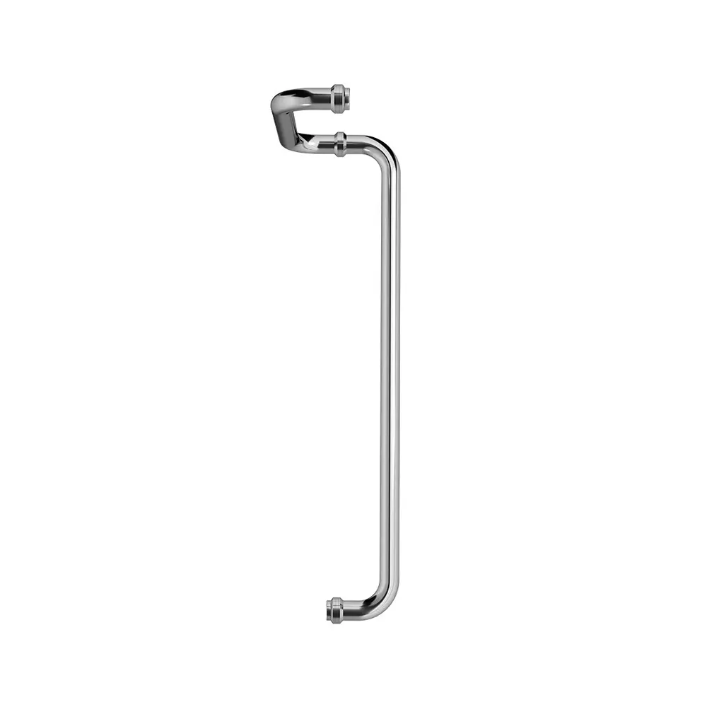 AIDO XL-C 8021A SS Polished Chrome Towel Rod with Handle (458x205x19 mm)