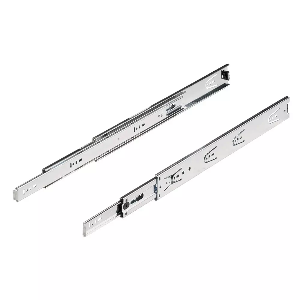 Hettich Drawer Runners KA 5332 Galvanised Steel Zinc Finish 35 Kg Load Capacity, 450 mm, 9382864