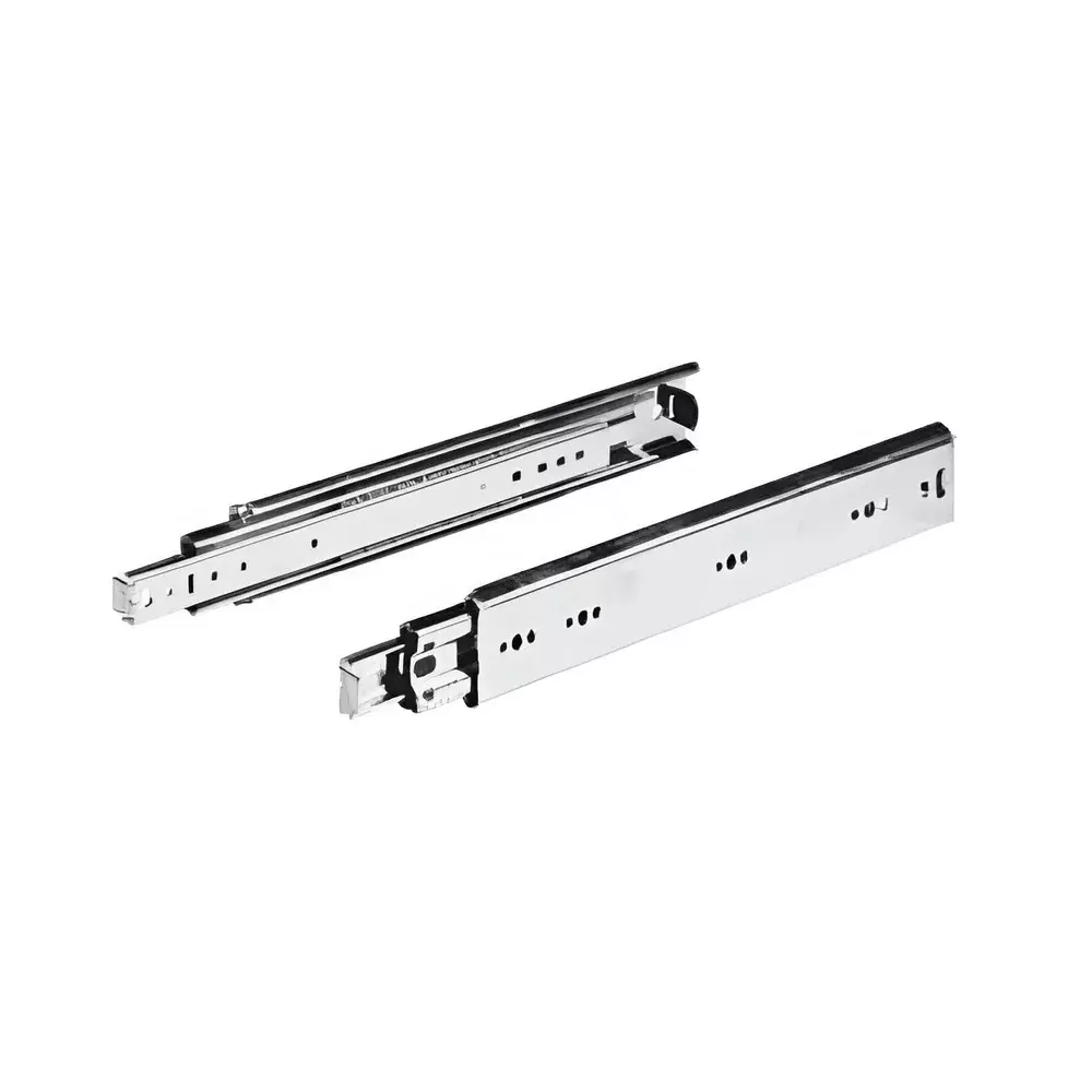Hettich Drawer Runners KA 4620 Galvanised Steel Blue Passivated Finish 90 Kg Load Capacity, 700 mm, 41398